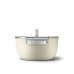 Кастрюля Smeg CSF2412CRM