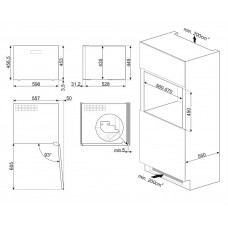 Винна шафа SMEG CVI620NRE