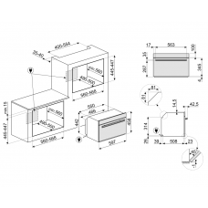 Духовой шкаф SMEG SO4604M2PNR Духовой шкаф SMEG SO4604M2PNR