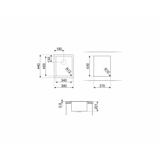 Мойка SMEG VR12S34 Мойка SMEG VR12S34