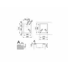Мойка SMEG VR12S34RS