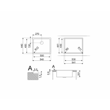 Мойка SMEG VR12S50