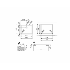 Мойка SMEG VR12S50RS