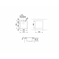 Мойка SMEG VZ45B