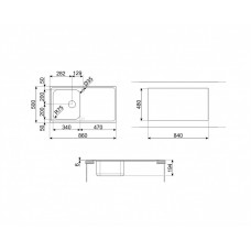 Мойка SMEG LPR861 Мойка SMEG LPR861