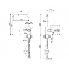 Змішувач SMEG MD22CUX1