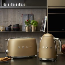Тостер на 2 ломтика Smeg TSF01CHMEU Тостер на 2 ломтика Smeg TSF01CHMEU
