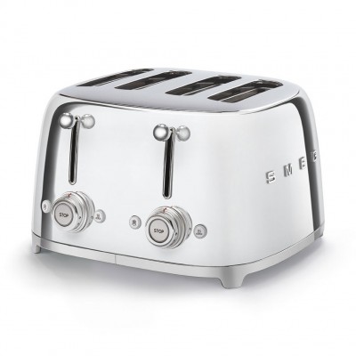 Тостер на 4 скибочки Smeg TSF03SSEU