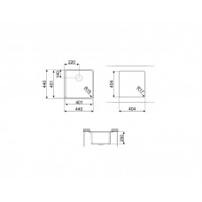 Мойка SMEG VSTR40BRX Мойка SMEG VSTR40BRX