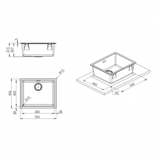 Мойка SMEG VZP56N Мойка SMEG VZP56N