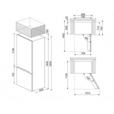 Холодильник SMEG FC48XNE Холодильник SMEG FC48XNE