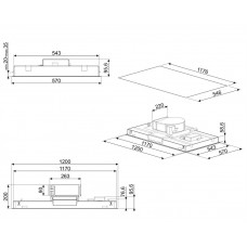 Вытяжка SMEG KLT12L4X