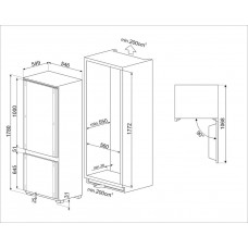 Холодильник SMEG C9174TN5D1 Холодильник SMEG C9174TN5D1