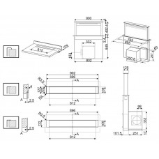 Вытяжжа SMEG KDD90CNE2