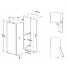 Морозильник SMEG S9F174DND