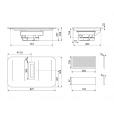 Варочная панель SMEG HHSL7844MB Варочная панель SMEG HHSL7844MB