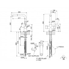 Смеситель SMEG MAFD1MN