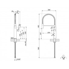 Смеситель SMEG MDF50MLM