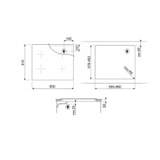 Варочная панель SMEG SI1M24644D Варочная панель SMEG SI1M24644D