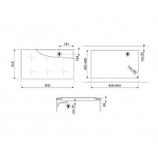 Варочная панель SMEG SI1M24954D Варочная панель SMEG SI1M24954D