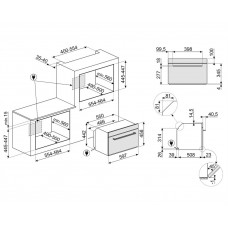 Духовой шкаф SMEG SO4202M1B Духовой шкаф SMEG SO4202M1B