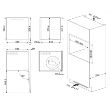 Винный шкаф SMEG CVI129G