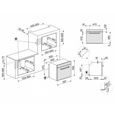 Духовой шкаф SMEG SOP6902S2PP