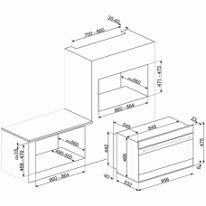 Духовой шкаф SMEG SFR9390X Духовой шкаф SMEG SFR9390X