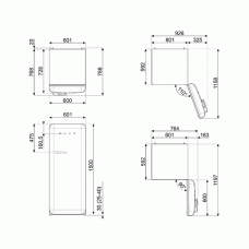 Холодильник SMEG FAB28LDUJ5