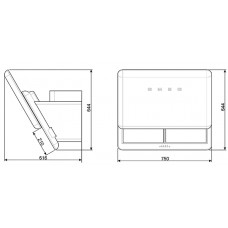 Вытяжка SMEG KFAB75UJ