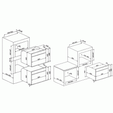 Духовой шкаф SMEG SF4920MCN1 Духовой шкаф SMEG SF4920MCN1