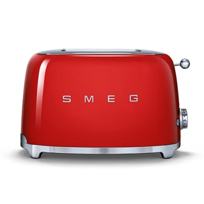 Тостер на 2 ломтика Smeg TSF01RDEU