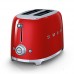 Тостер на 2 ломтика Smeg TSF01RDEU