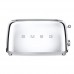 Тостер на 4 ломтика Smeg TSF02SSEU Тостер на 4 ломтика Smeg TSF02SSEU