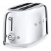 Тостер на 4 ломтика Smeg TSF02SSEU