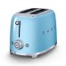Тостер на 2 ломтика Smeg TSF01PBEU