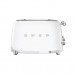 Тостер на 4 скибочки Smeg TSF03WHEU