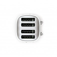 Тостер на 4 скибочки Smeg TSF03WHEU