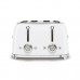 Тостер на 4 скибочки Smeg TSF03WHEU