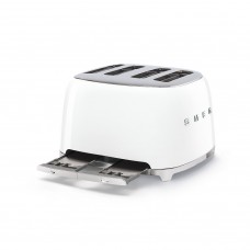 Тостер на 4 скибочки Smeg TSF03WHEU