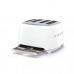 Тостер на 4 скибочки Smeg TSF03WHEU