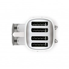 Тостер на 4 скибочки Smeg TSF03WHEU