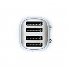 Тостер на 4 скибочки Smeg TSF03PBEU
