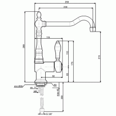 Смеситель SMEG MIR6CR-2