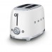 Тостер на 2 скибочки Smeg TSF01WHEU